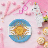Argentinien Pappteller (Party)