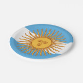 Argentinien Pappteller (Schrägansicht)