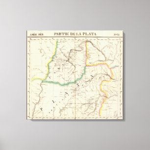 Argentinien Paraguay 31 Leinwanddruck