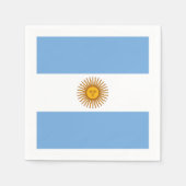 Argentinien Party Paper Napkins Serviette (Vorderseite)