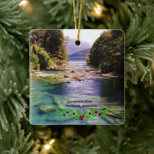 Argentinien, Patagonien Keramikornament (Baum)