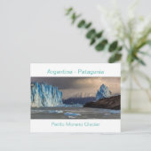 Argentinien - Perito Moreno Glacier Postkarte (Stehend Vorderseite)