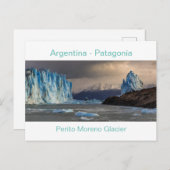 Argentinien - Perito Moreno Glacier Postkarte (Vorne/Hinten)