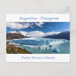 Argentinien - Perito Moreno Glacier Postkarte