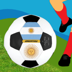 Argentinien Personalisiert, Flagge, Foto Fußball-B Fußball