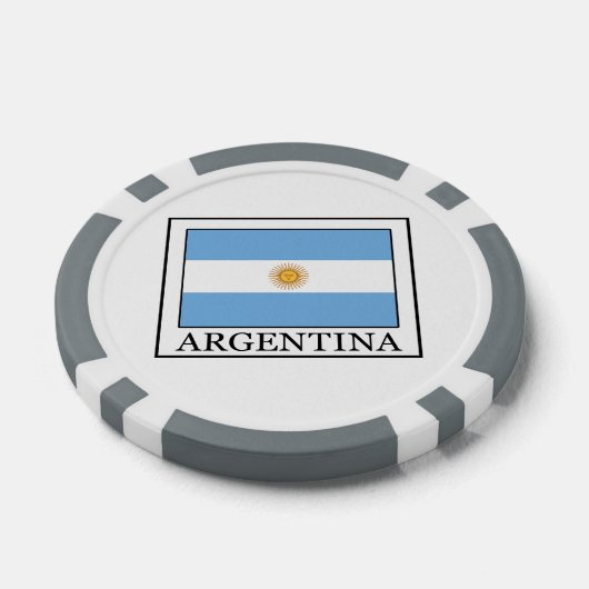 Argentinien Pokerchips (Einzeln)