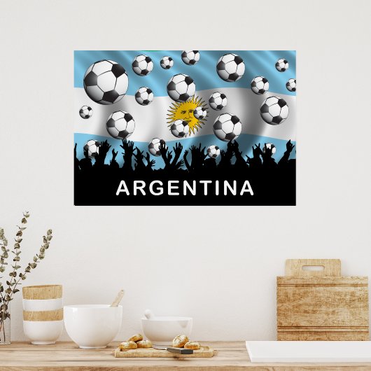 Argentinien Poster (Küche)