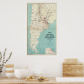 Argentinien Poster (Küche)