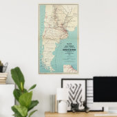 Argentinien Poster (Heimbüro)