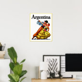 Argentinien Poster (Heimbüro)