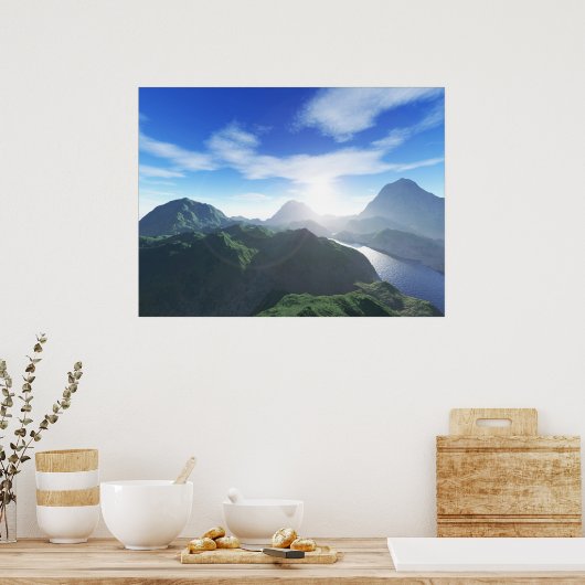 Argentinien Poster (Küche)