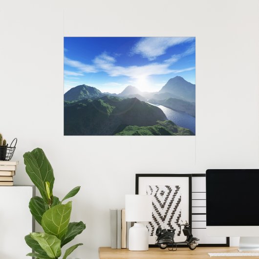 Argentinien Poster (Heimbüro)