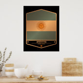 Argentinien Poster (Küche)