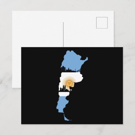 Argentinien Postkarte (Vorne/Hinten)