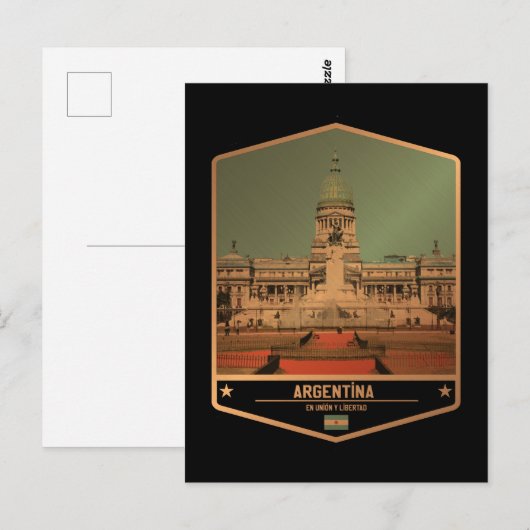 Argentinien Postkarte (Vorne/Hinten)