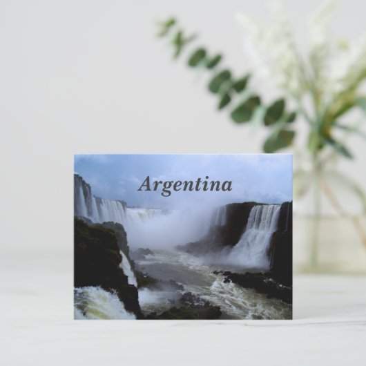 Argentinien Postkarte (Stehend Vorderseite)