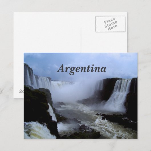 Argentinien Postkarte (Vorne/Hinten)