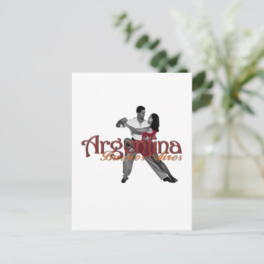 Argentinien Postkarte (Stehend Vorderseite)