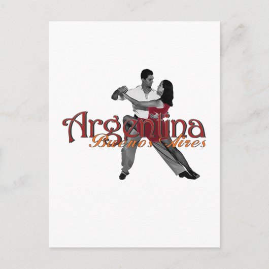 Argentinien Postkarte (Vorderseite)