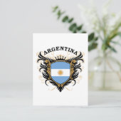 Argentinien Postkarte (Stehend Vorderseite)