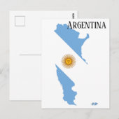 Argentinien Postkarte (Vorne/Hinten)