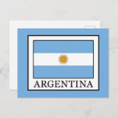 Argentinien Postkarte (Vorne/Hinten)
