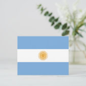 Argentinien Postkarte (Stehend Vorderseite)