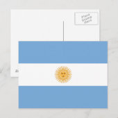 Argentinien Postkarte (Vorne/Hinten)