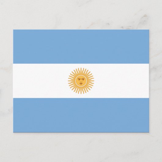 Argentinien Postkarte (Vorderseite)