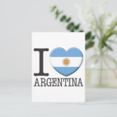 Argentinien Postkarte (Stehend Vorderseite)