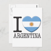 Argentinien Postkarte (Vorne/Hinten)