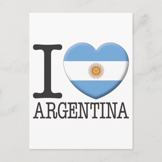 Argentinien Postkarte (Vorderseite)