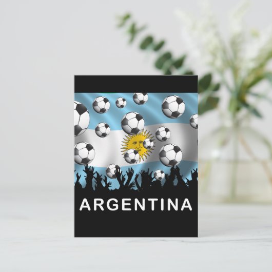 Argentinien Postkarte (Stehend Vorderseite)