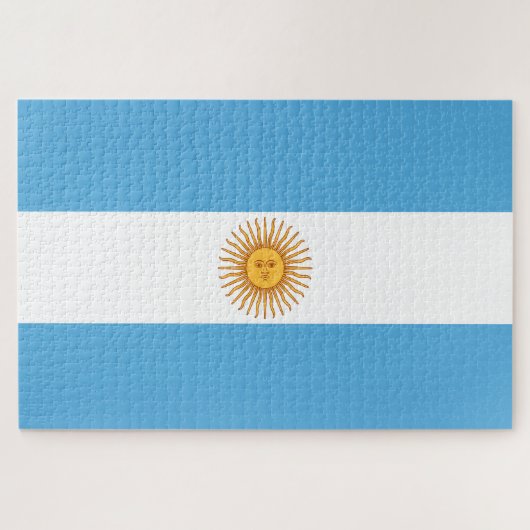 Argentinien Puzzle (Horizontal)