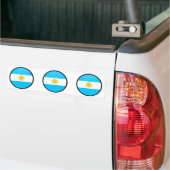 Argentinien-Qualität Flaggen-Kreis Autoaufkleber (Auf Lkw)