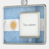 Argentinien Rahmen-Ornament Silber (Links)