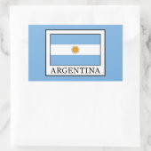 Argentinien Rechteckiger Aufkleber (Tasche)