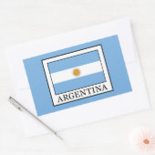 Argentinien Rechteckiger Aufkleber (Umschlag)
