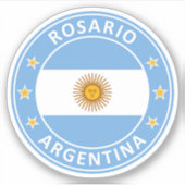 Argentinien, Rosario Aufkleber (Vorderseite)