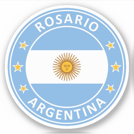 Argentinien, Rosario Aufkleber (Vorderseite)