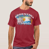 Argentinien Rosario Mormon LDS Mission Missionar T-Shirt (Vorderseite)