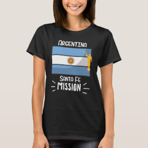 Argentinien Santa Fe Mormon LDS Mission Missionar T-Shirt