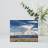 Argentinien - Saucerwolken über der Pampapostkarte Postkarte (Stehend Vorderseite)