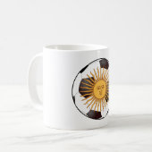Argentinien ‚Sol de Mayo‘ Kaffeetasse (Vorderseite Links)