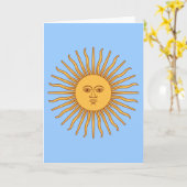 Argentinien-Solenoidde Mayo Karte (Gelbe Blume)