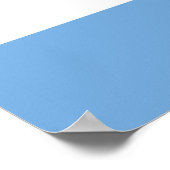 Argentinien-Staatsflagge Poster (Ecke)