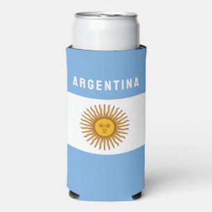 Argentinien - Südamerikanische Flagge Buenos Aires Selters Dosenkühler