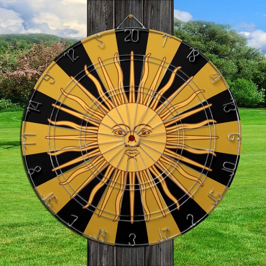 Argentinien Sun Dartboard & Flag Darts / Spielbret Dartscheibe