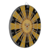 Argentinien Sun Dartboard & Flag Darts / Spielbret Dartscheibe (Vorderseite Links)
