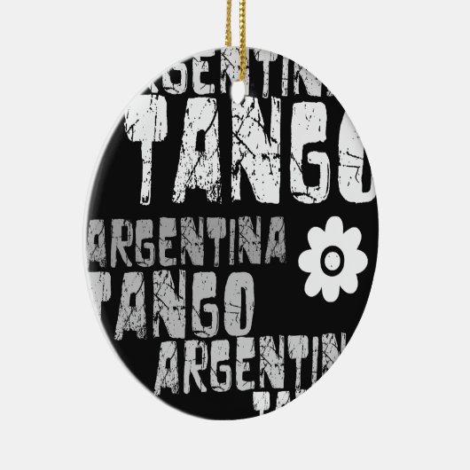 Argentinien-Tango Keramik Ornament (Rechts)
